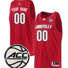 Custom Louisville Cardinals Jersey College Basketball Stiched Game Red