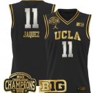 Women's Gabriela Jaquez Jersey #11 UCLA Bruins 2025 Champions Black Gold