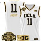 Women's Gabriela Jaquez Jersey #11 UCLA Bruins 2025 Champions White Gold