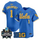 Roch Cholowsky Jersey #1 UCLA Bruins 2025 World Series Stitched Blue
