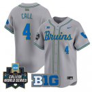 Phoenix Call Jersey #4 UCLA Bruins 2025 World Series Stitched Gray