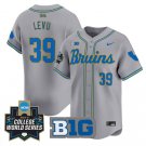 Mulivai Levu Jersey #39 UCLA Bruins 2025 World Series Stitched Gray