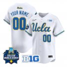Custom UCLA Bruins Jersey Softball 2025 World Series Stitched White