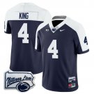 Kalen King #4 Penn State Nittany Lions Football Jersey - Pennsylvania Map Alternate