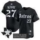 José Altuve Jersey #27 Houston Astros Gothic Edition Vapor Premier Limited Stitched Black