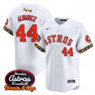 Yordan Álvarez Jersey #44 Houston Astros x El Tiempo Cantina Vapor Premier Limited Stitched White