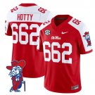 Hotty 662 Red Alternate Jersey Ole Miss Rebels 2025 All Stitched