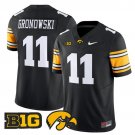 Mark Gronowski #11 Black Jersey Iowa Hawkeyes 2025 All Stitched