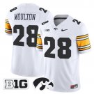 Kamari Moulton #28 White Jersey Iowa Hawkeyes 2025 All Stitched