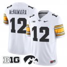 Cade McNamara #12 White Jersey Iowa Hawkeyes 2025 All Stitched