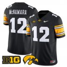 Cade McNamara #12 Black Jersey Iowa Hawkeyes 2025 All Stitched