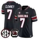 Jadeveon Clowney #7 Black Jersey South Carolina Gamecocks 2025 All Stitched