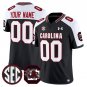 Custom Black Alternate Jersey South Carolina Gamecocks 2025 Vapor Limited All Stitched