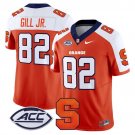 Darrell Gill Jr. #82 Orange Alternate Jersey Syracuse Orange 2025 Vapor Limited All Stitched