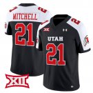 Mike Mitchell #21 Black Alternate Jersey Utah Utes 2025 Vapor Limited All Stitched