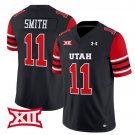 Alex Smith #11 Black Jersey Utah Utes 2025 Vapor Limited All Stitched