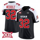 Eric Weddle #32 Black Alternate Jersey Utah Utes 2025 Vapor Limited All Stitched