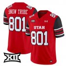 Snow Tribe 801 Red Jersey Utah Utes 2025 Vapor Limited All Stitched