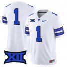 #1 Team 1996 Throwback Jersey BYU Cougars 2025 Vapor Limited All Stitched