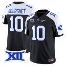 Treyson Bourguet #10 Black Alternate Jersey BYU Cougars 2025 Vapor Limited All Stitched