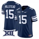 McCae Hillstead #15 Navy Jersey BYU Cougars 2025 Vapor Limited All Stitched