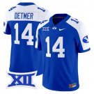 Ty Detmer #14 Royal Alternate Jersey BYU Cougars 2025 Vapor Limited All Stitched