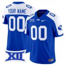 Custom Royal Alternate Jersey BYU Cougars 2025 Vapor Limited All Stitched