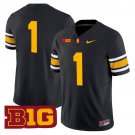 #1 Team Black Jersey USC Trojans Throwback 2025 All Stitched