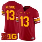 Caleb Williams #13 Cardinal Jersey USC Trojans Throwback 2025 All Stitched