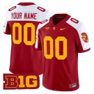 Custom Cardinal Alternate Jersey USC Trojans Throwback 2025 All Stitched