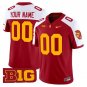 Custom Cardinal Alternate Jersey USC Trojans Throwback 2025 All Stitched