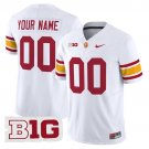 Custom White Jersey USC Trojans Throwback 2025 All Stitched