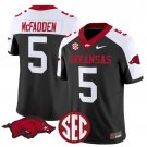 Darren McFadden #5 Black Alternate Jersey Arkansas Razorbacks Vapor Limited 2025 All Stitched