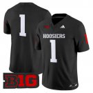 #1 Team Black Jersey Indiana Hoosiers 2025 All Stitched