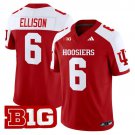 Justice Ellison Crimson Alternate Jersey Indiana Hoosiers 2025 All Stitched