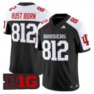 Rust Born 812 Black Alternate Jersey Indiana Hoosiers 2025 All Stitched