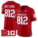 Rust Born 812 Crimson Jersey Indiana Hoosiers 2025 All Stitched