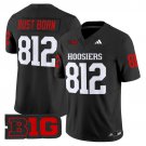 Rust Born 812 Black Jersey Indiana Hoosiers 2025 All Stitched