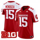 Fernando Mendoza Crimson Alternate Jersey Indiana Hoosiers 2025 All Stitched