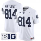 WHITEOUT 814 White Jersey Penn State Nittany Lions 2025 All Stitched