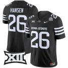 Carson Hansen Black Jersey Cyclones 2025 Vapor Limited All Stitched