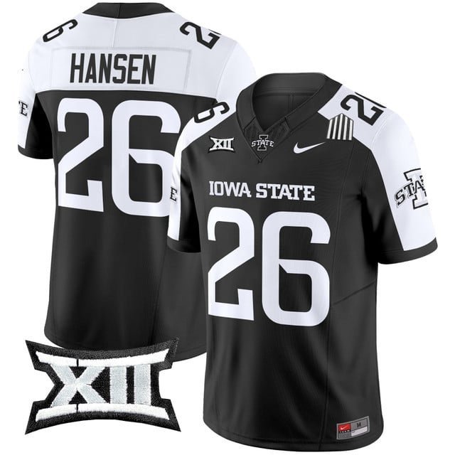 Carson Hansen Black Alternate Jersey Cyclones 2025 Vapor Limited All Stitched