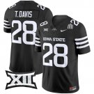 Troy Davis Black Jersey Cyclones 2025 Vapor Limited All Stitched