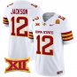 Jaylon Jackson White Jersey Cyclones 2025 Vapor Limited All Stitched