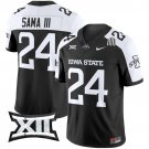 Abu Sama III Black Alternate Jersey Cyclones 2025 Vapor Limited All Stitched