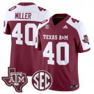 Von Miller Maroon Alternate Jersey Texas A&M Aggies 2025 Vapor Limited All Stitched