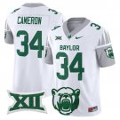 Josh Cameron White Jersey Baylor Bears 2025 Vapor Limited All Stitched V1