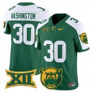 Bryson Washington Green Alternate Jersey Baylor Bears 2025 Vapor Limited All Stitched