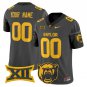 Custom Black Jersey Baylor Bears 2025 Vapor Limited All Stitched
