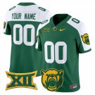 Custom Green Alternate Jersey Baylor Bears 2025 Vapor Limited All Stitched